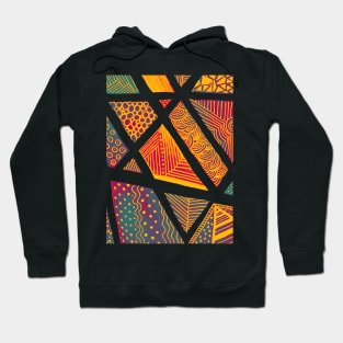 Geometric doodles - moroccan palette Hoodie